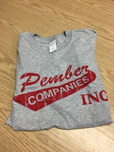Gray Short Sleeve with "Throwback" Logo
